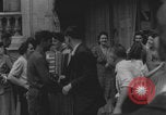 Image of French civilians celebrate Paris France, 1944, second 38 stock footage video 65675080342