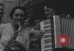 Image of French civilians celebrate Paris France, 1944, second 56 stock footage video 65675080342