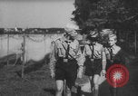 Image of Hitler Youth boys activities Chieming Germany, 1943, second 60 stock footage video 65675080346