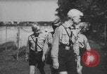 Image of Hitler Youth boys activities Chieming Germany, 1943, second 61 stock footage video 65675080346