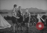 Standbild Hitlerjugend-Zeltplatz Chieming Deutschland, 1943, aus Sekunde 17 historischem Filmmaterial Videoclip 65675080347