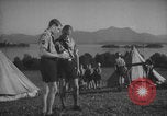 Standbild Hitlerjugend-Zeltplatz Chieming Deutschland, 1943, aus Sekunde 22 historischem Filmmaterial Videoclip 65675080347