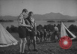 Standbild Hitlerjugend-Zeltplatz Chieming Deutschland, 1943, aus Sekunde 23 historischem Filmmaterial Videoclip 65675080347