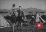 Standbild Hitlerjugend-Zeltplatz Chieming Deutschland, 1943, aus Sekunde 26 historischem Filmmaterial Videoclip 65675080347
