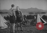Standbild Hitlerjugend-Zeltplatz Chieming Deutschland, 1943, aus Sekunde 27 historischem Filmmaterial Videoclip 65675080347