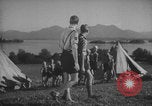 Standbild Hitlerjugend-Zeltplatz Chieming Deutschland, 1943, aus Sekunde 29 historischem Filmmaterial Videoclip 65675080347