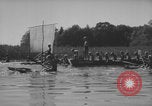 Standbild Hitlerjugend-Jungen spielen eine Schlacht Chieming Deutschland, 1943, aus Sekunde 39 historischem Filmmaterial Videoclip 65675080348
