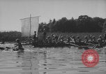 Standbild Hitlerjugend-Jungen spielen eine Schlacht Chieming Deutschland, 1943, aus Sekunde 41 historischem Filmmaterial Videoclip 65675080348