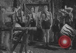 Standbild Hitlerjugend-Lagerversammlung Chieming Deutschland, 1943, aus Sekunde 27 historischem Filmmaterial Videoclip 65675080349