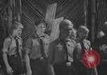 Standbild Hitlerjugend-Lagerversammlung Chieming Deutschland, 1943, aus Sekunde 41 historischem Filmmaterial Videoclip 65675080349