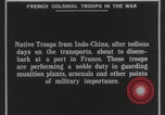 Standbild Indochinesische Kolonialtruppen Frankreich, 1918, aus Sekunde 21 historischem Filmmaterial Videoclip 65675080350