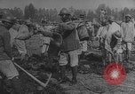 Image of French colonial troops railway construction France, 1918, second 21 stock footage video 65675080352