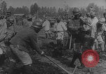 Image of French colonial troops railway construction France, 1918, second 24 stock footage video 65675080352