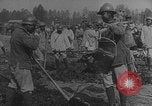 Image of French colonial troops railway construction France, 1918, second 26 stock footage video 65675080352