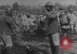 Image of French colonial troops railway construction France, 1918, second 27 stock footage video 65675080352
