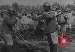 Image of French colonial troops railway construction France, 1918, second 30 stock footage video 65675080352