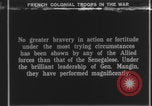 Image of Senegalese colonial troops training France, 1918, second 1 stock footage video 65675080356