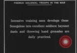 Image of Senegalese colonial troops training France, 1918, second 6 stock footage video 65675080356