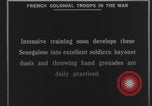 Image of Senegalese colonial troops training France, 1918, second 7 stock footage video 65675080356