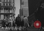 Image of New York City pedestrians WW2 New York City USA, 1944, second 30 stock footage video 65675080369
