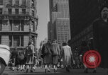 Image of New York City pedestrians WW2 New York City USA, 1944, second 31 stock footage video 65675080369