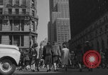 Image of New York City pedestrians WW2 New York City USA, 1944, second 32 stock footage video 65675080369