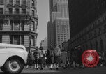 Image of New York City pedestrians WW2 New York City USA, 1944, second 34 stock footage video 65675080369