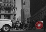 Image of New York City pedestrians WW2 New York City USA, 1944, second 35 stock footage video 65675080369