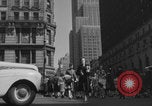 Image of New York City pedestrians WW2 New York City USA, 1944, second 38 stock footage video 65675080369