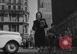 Image of New York City pedestrians WW2 New York City USA, 1944, second 41 stock footage video 65675080369