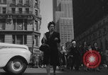 Image of New York City pedestrians WW2 New York City USA, 1944, second 44 stock footage video 65675080369