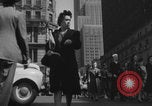 Image of New York City pedestrians WW2 New York City USA, 1944, second 45 stock footage video 65675080369