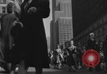 Image of New York City pedestrians WW2 New York City USA, 1944, second 46 stock footage video 65675080369