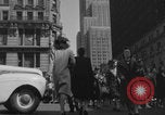 Image of New York City pedestrians WW2 New York City USA, 1944, second 48 stock footage video 65675080369