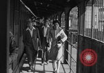 Image of subway pedestrians NYC WW2 New York City USA, 1944, second 23 stock footage video 65675080370