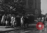 Image of subway pedestrians NYC WW2 New York City USA, 1944, second 57 stock footage video 65675080370