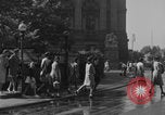 Image of subway pedestrians NYC WW2 New York City USA, 1944, second 58 stock footage video 65675080370
