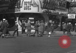 Image of Times Square during WW2 New York City USA, 1944, second 1 stock footage video 65675080379