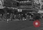 Image of Times Square during WW2 New York City USA, 1944, second 4 stock footage video 65675080379