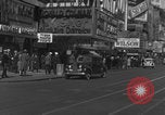 Image of Times Square during WW2 New York City USA, 1944, second 5 stock footage video 65675080379