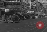 Image of Times Square during WW2 New York City USA, 1944, second 6 stock footage video 65675080379