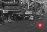 Image of Times Square during WW2 New York City USA, 1944, second 9 stock footage video 65675080379
