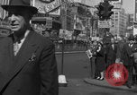 Image of Times Square during WW2 New York City USA, 1944, second 11 stock footage video 65675080379