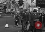 Image of Times Square during WW2 New York City USA, 1944, second 14 stock footage video 65675080379