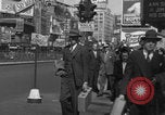 Image of Times Square during WW2 New York City USA, 1944, second 15 stock footage video 65675080379