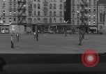 Image of boys playing baseball New York City USA, 1944, second 7 stock footage video 65675080380