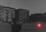Image of boys playing baseball New York City USA, 1944, second 30 stock footage video 65675080380