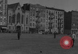 Image of boys playing baseball New York City USA, 1944, second 50 stock footage video 65675080380