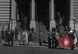 Image of New York City church New York City USA, 1944, second 34 stock footage video 65675080381