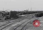 Image of first post WW2 freight train Cologne Germany, 1945, second 9 stock footage video 65675080385